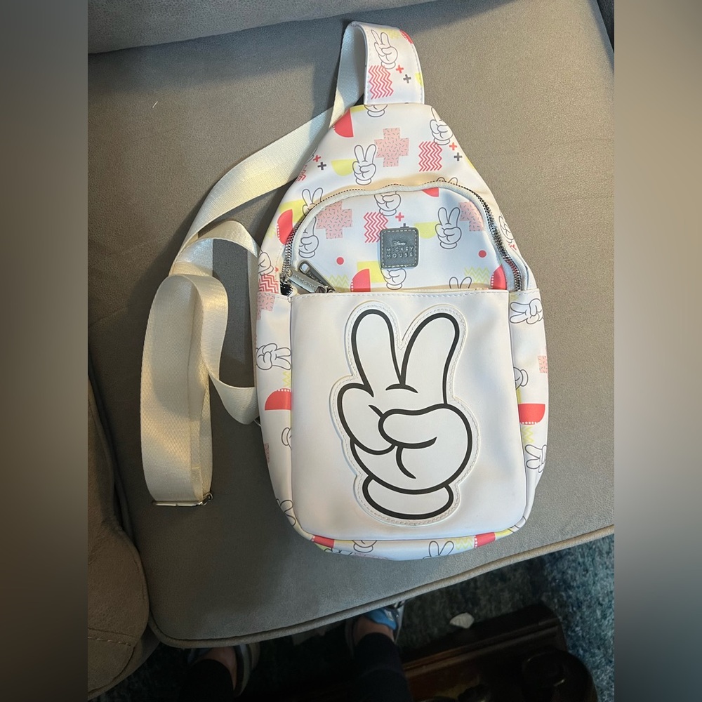 Disney Peace Sign Crossbody